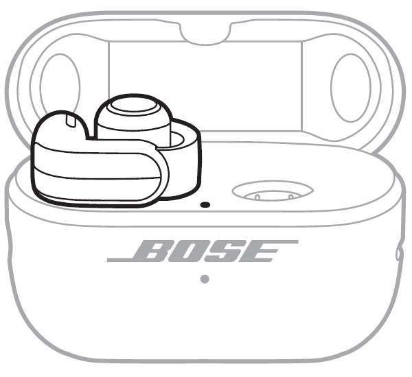 left earbuds in case