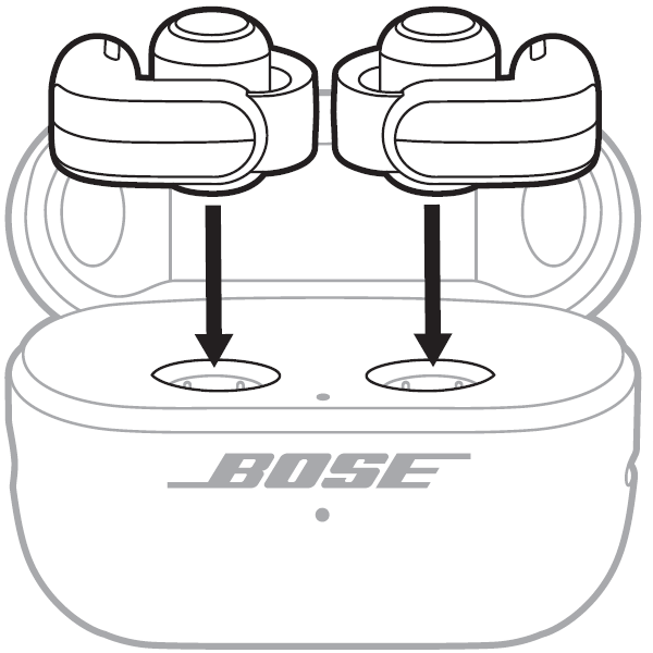 製品の電源が入らない | Bose Ultra Open Earbuds (2nd Gen) | Bose