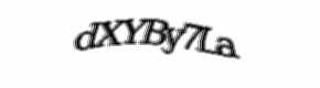 Security check image, please type the characters shown