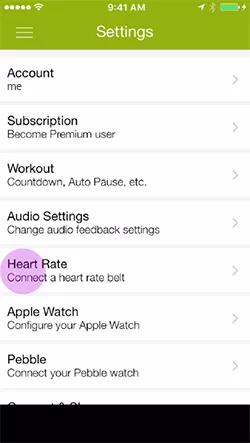 Fitness app setup Endomondo iOS SoundSport Pulse wireless