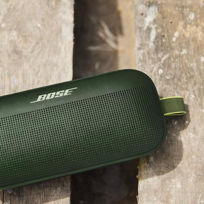 Bose SoundLink Flex Bluetooth Speaker, Stone Blue With Slinger Case  865983-0200-K