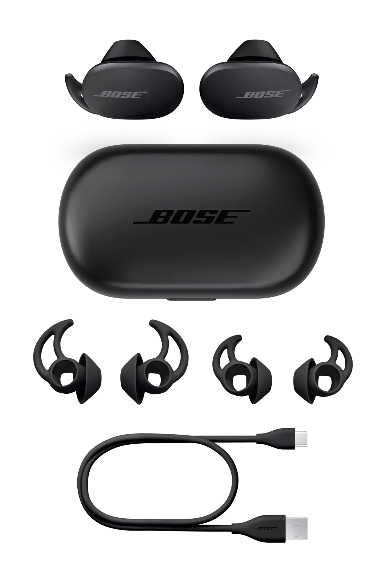 BOSE QUIETCOMFORT EARBUDS TRIPLE BLACK-