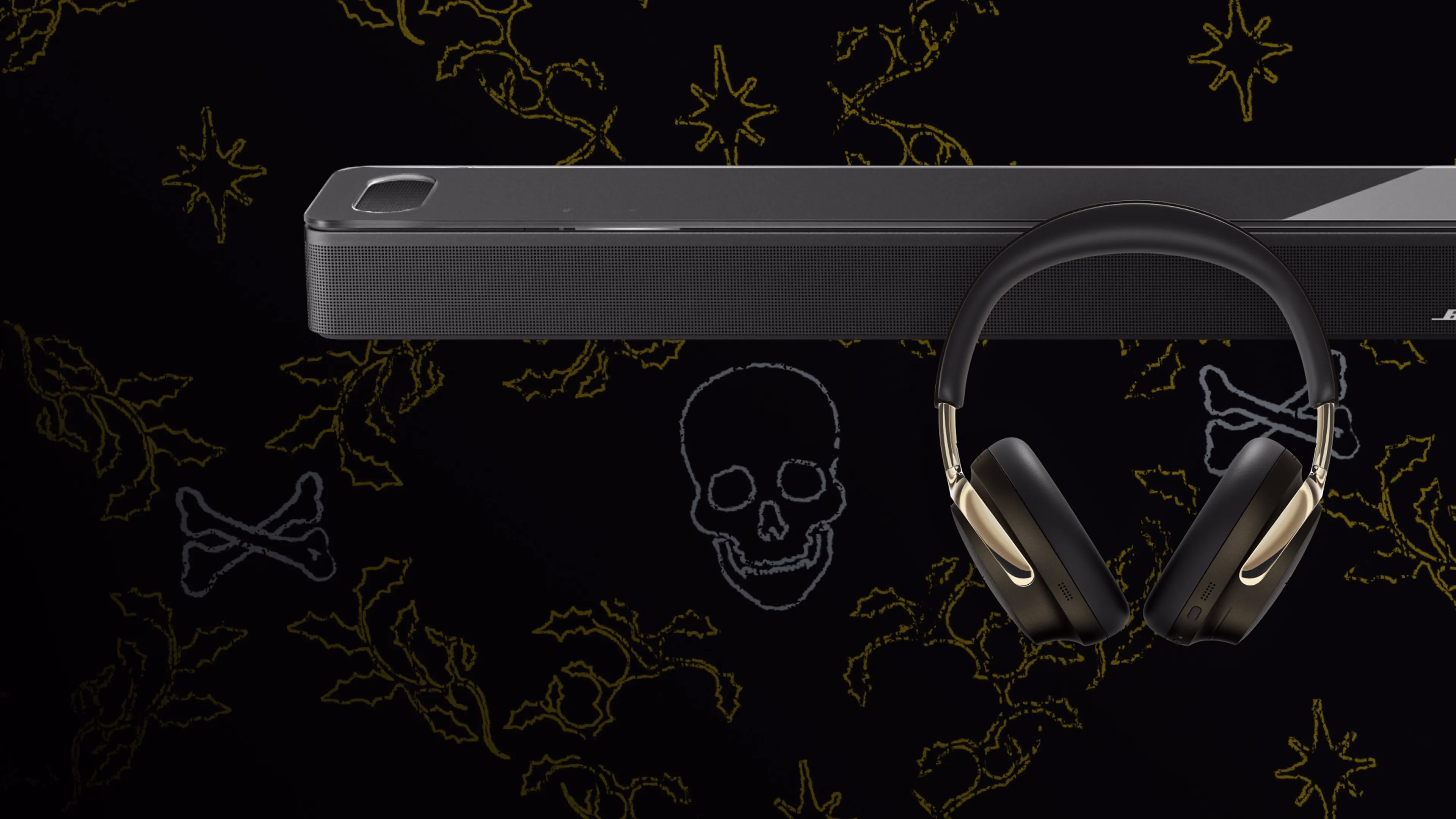 Bose Smart Ultra Soundbar and QuietComfort Ultra Headphones (2nd Gen).