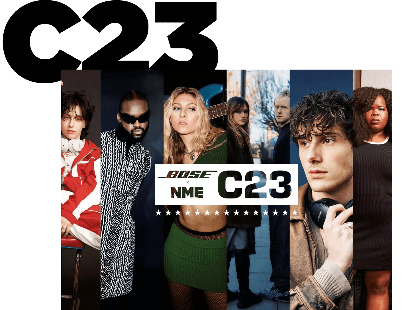 BOSE x NME C23 and the artists