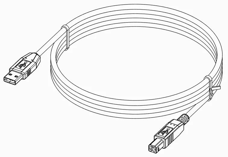 USB Cable - Male Type A to Male Type B tdt