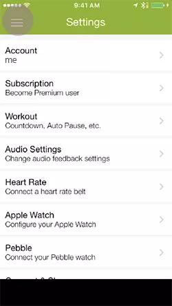 Fitness app setup Endomondo iOS SoundSport Pulse wireless headphones