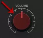 Knob - Volume tdt