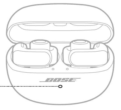 status light on the front of the case