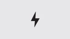 lightning bolt and one-bar battery icon