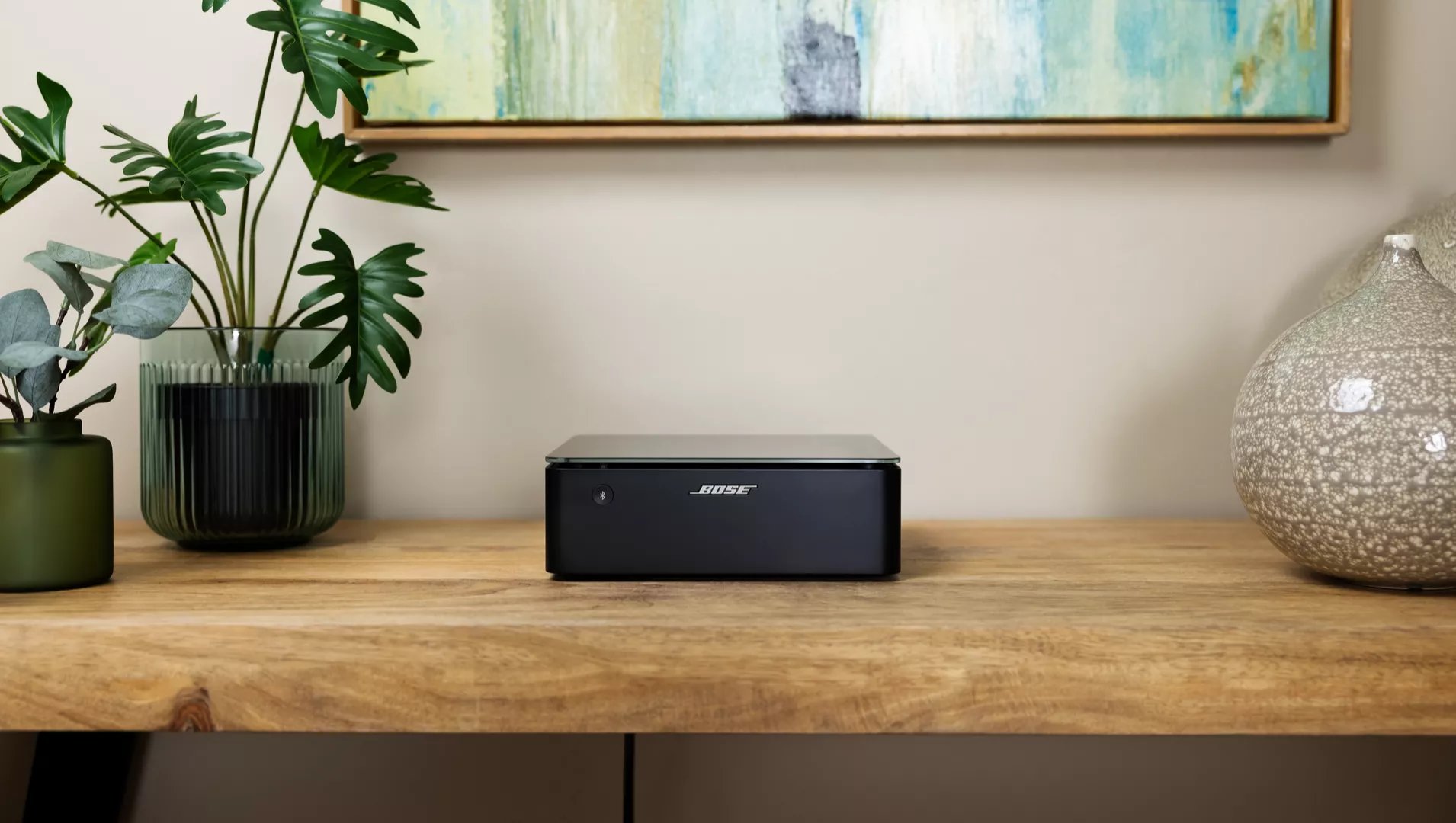 Bose Music Amplifier on a table