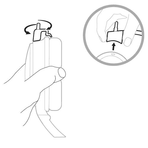 gaming microphone twist and pull removal