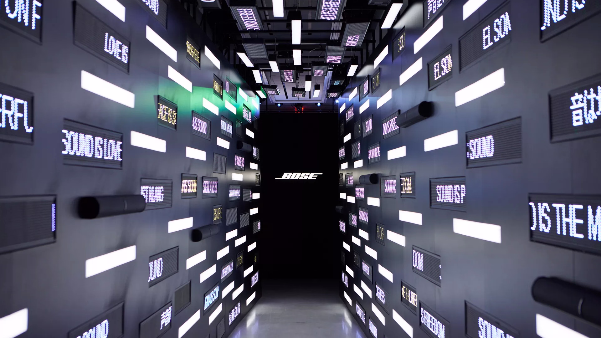 Decorative Bose hallway