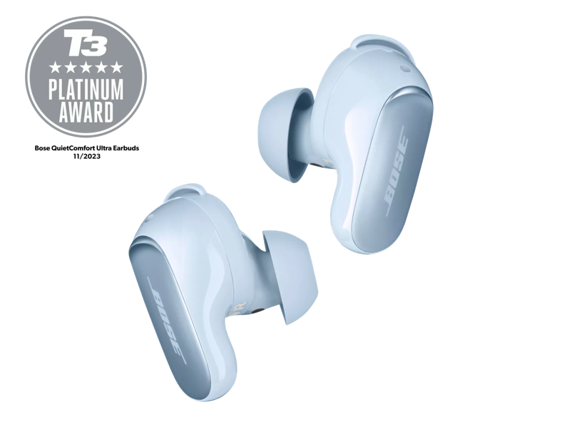 Bose QuietComfort Ultra Earbuds Noise-Canceling True Wireless In-Ear  Headphones (White)