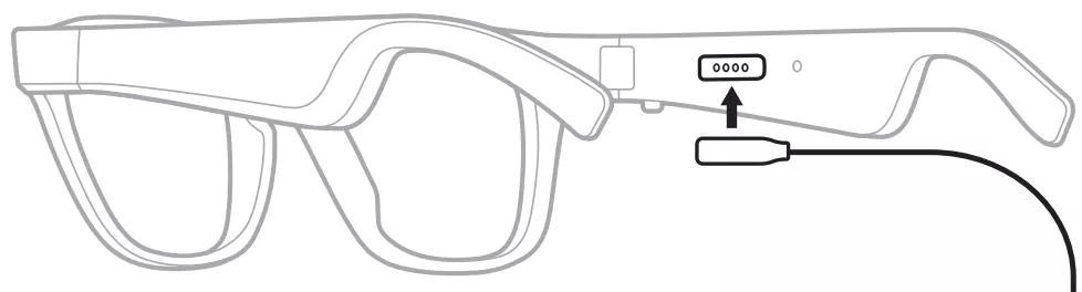 Battery will not charge Bose Frames Soprano