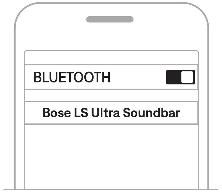 Bluetoothデバイスの接続方法 | Bose Lifestyle Ultra Soundbar | Bose