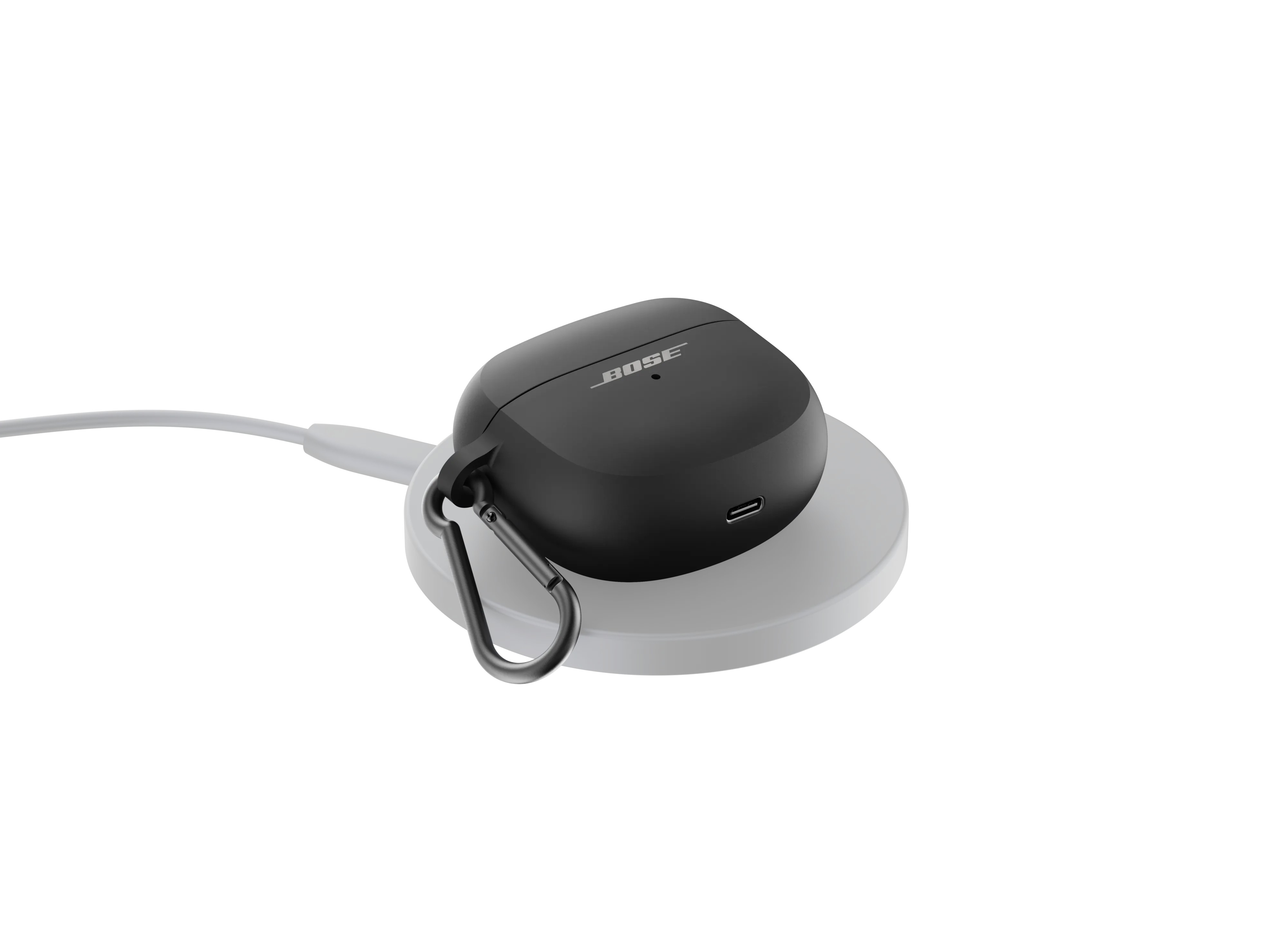 Bose Ultra Open Earbuds Wireless Charging Case Cover, цвет: Чёрный — фото 3