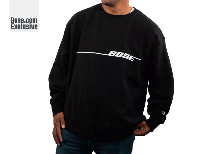 Bose Sweatshirt - Bose Crew Neck