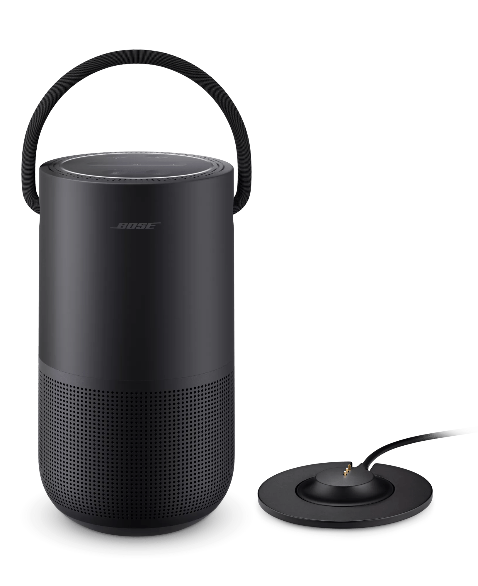 Pair and Power Smart Speaker with Wireless Charging Cradle