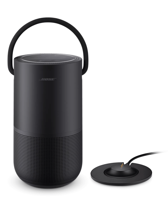 Pair and Power Smart Speaker with Wireless Charging Cradle tdt