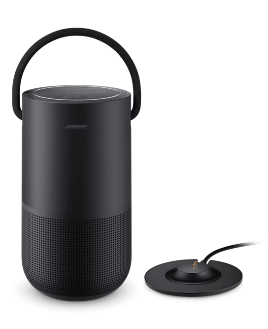 Pair and Power Smart Speaker with Wireless Charging Cradle tdt