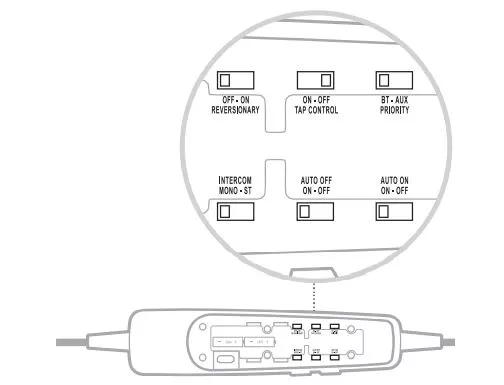 A30 control module operation switches