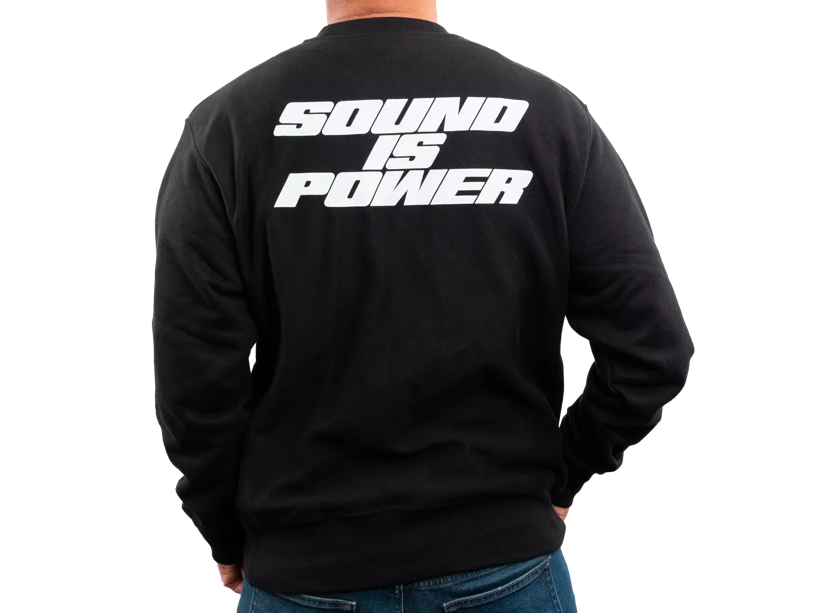 Sound is Power Crewneck Sweatshirt tdt