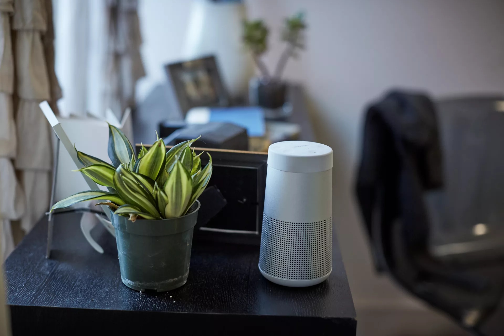 SoundLink Revolve II Bluetooth Speaker on a table