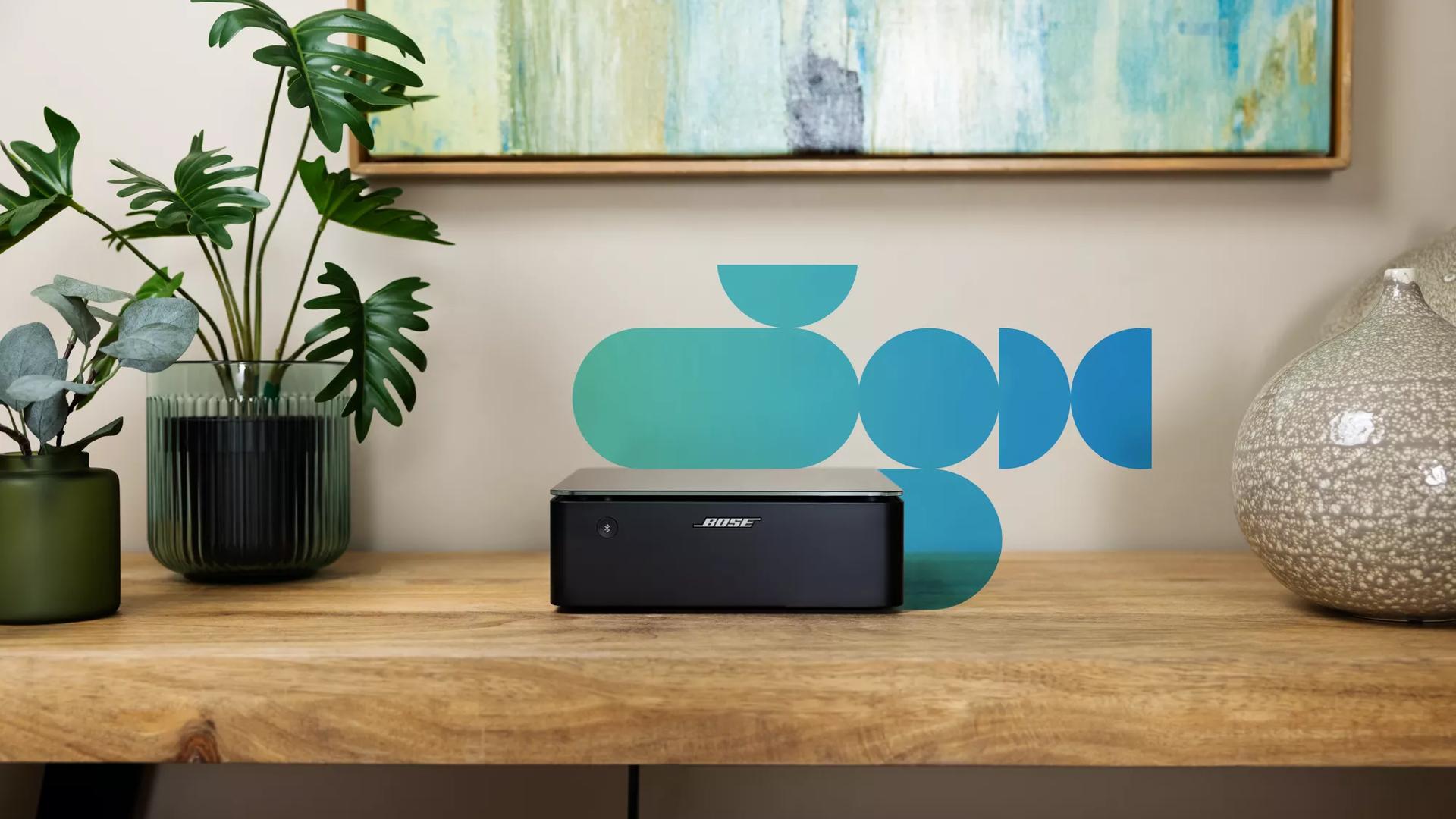 Bose Music Amplifier on a table