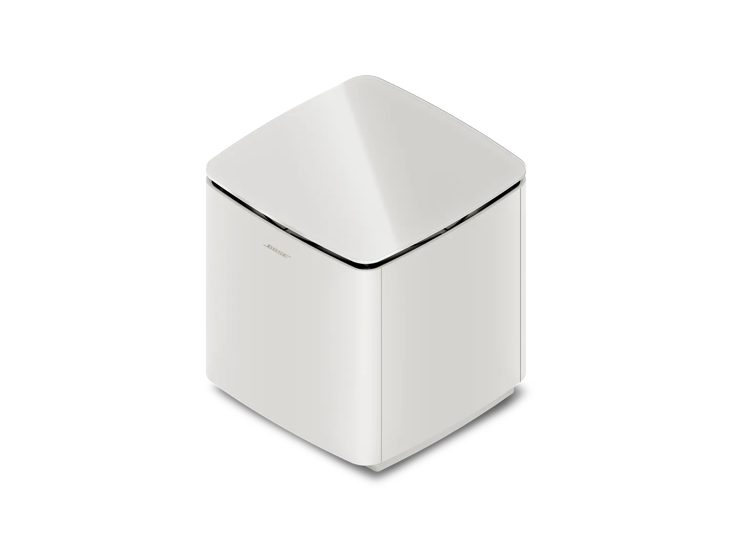 Bose Lifestyle Ultra Subwoofer vo farbe biela, detailný pohľad