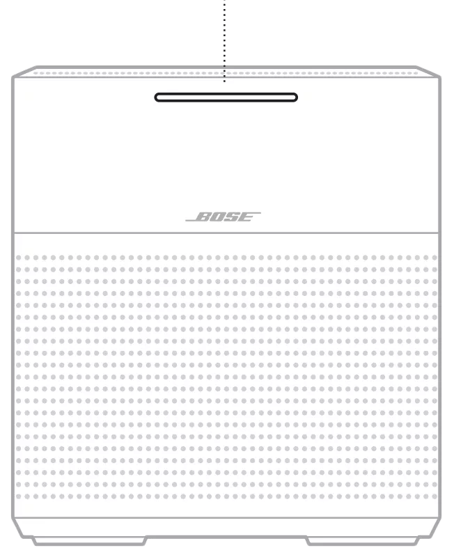 Orange light on bose hot sale speaker