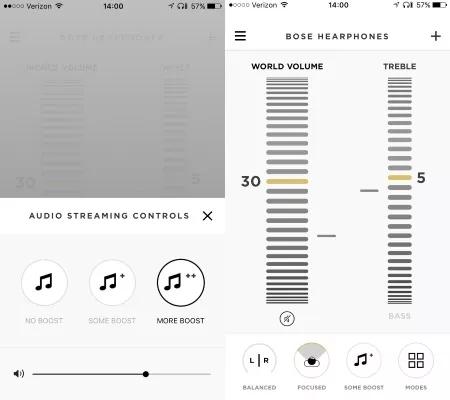 Using the audio boost feature - Hearphones conversation-enhancing