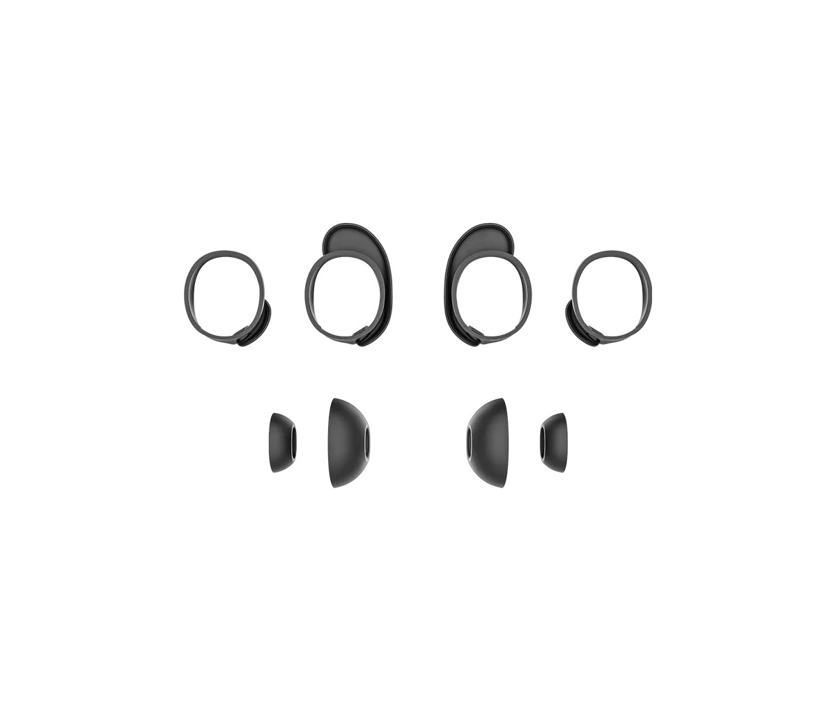 Bose Ear Tip Kit - Alternate Sizes - QuietComfort Earbuds II, цвет: Серый