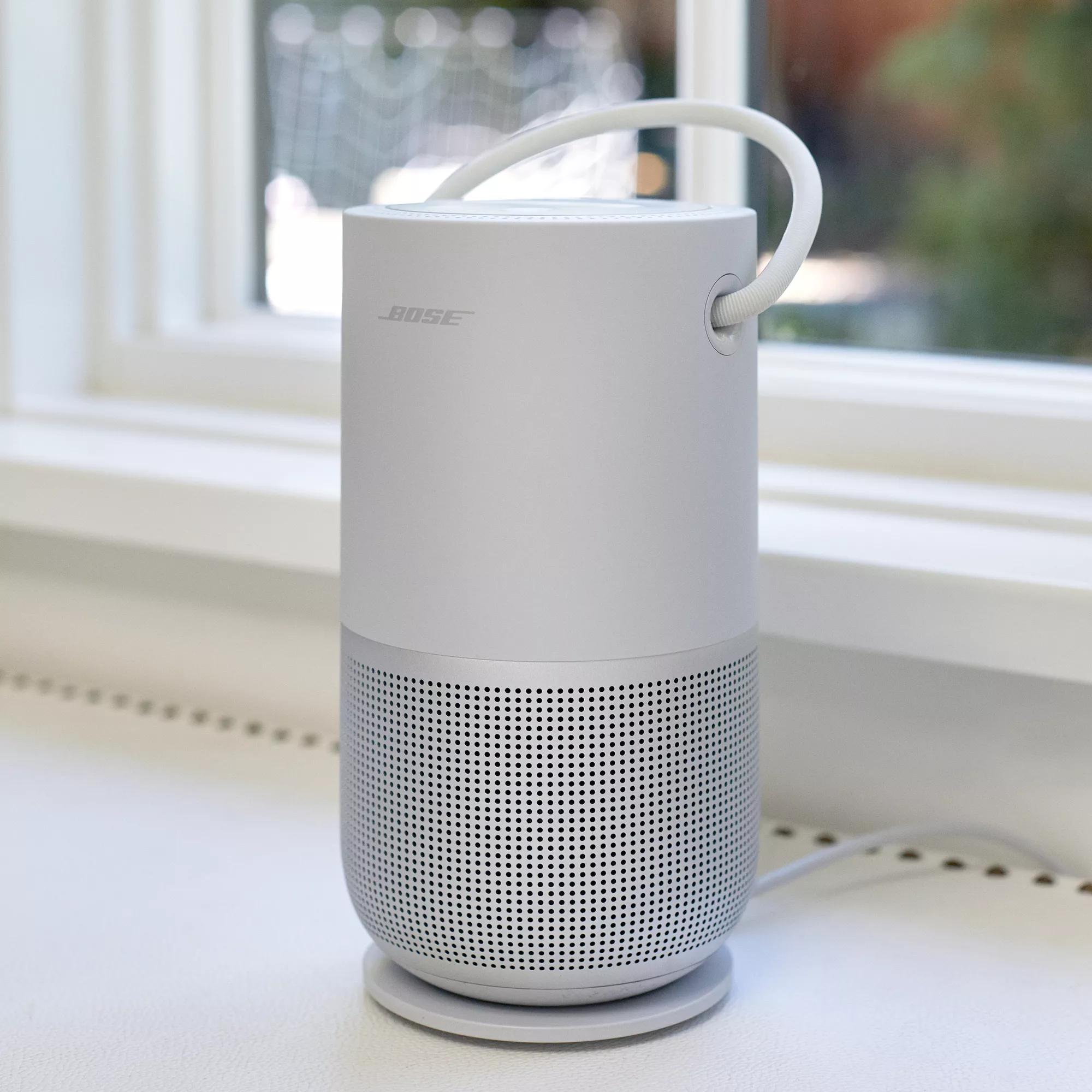 Portable Home Speaker Silver