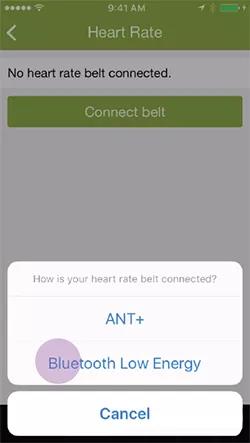 Selecting Bluetooth Low Energy