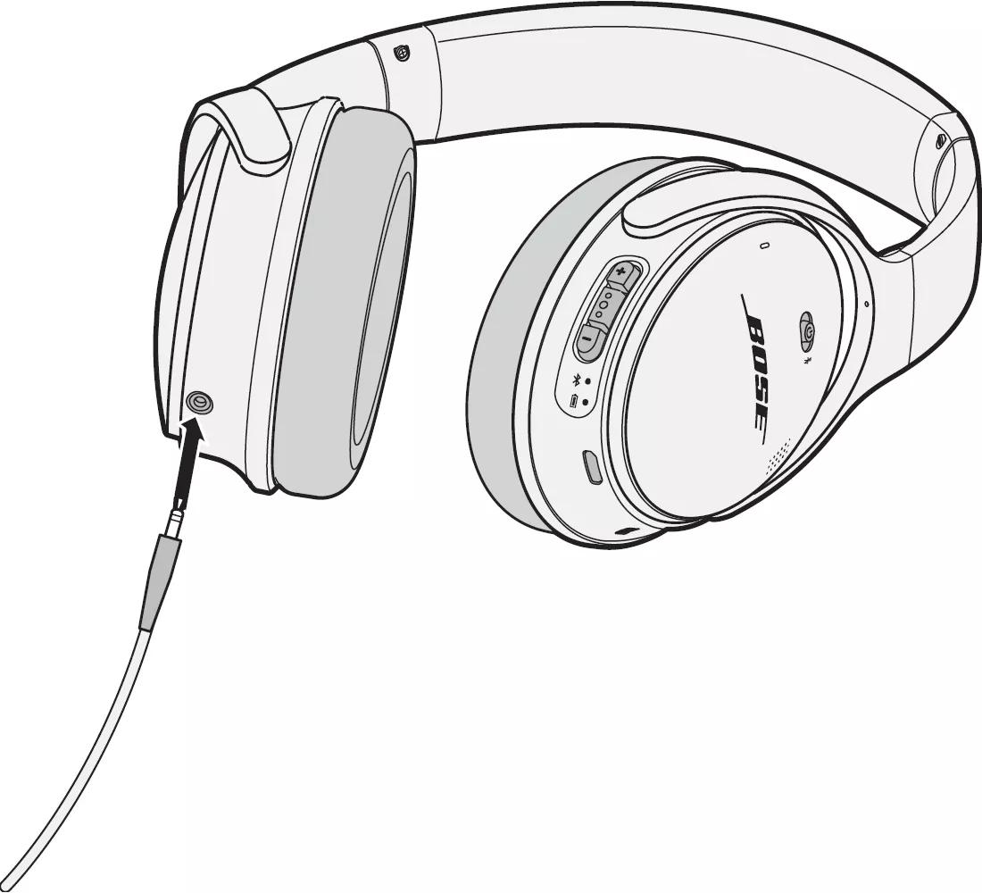 connect bose noise cancelling headphones