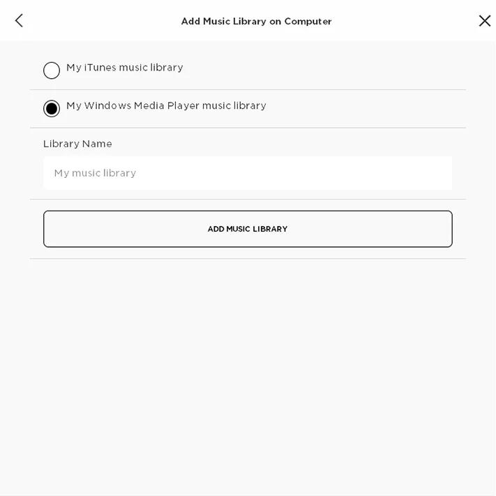SoundTouch app adding Windows library