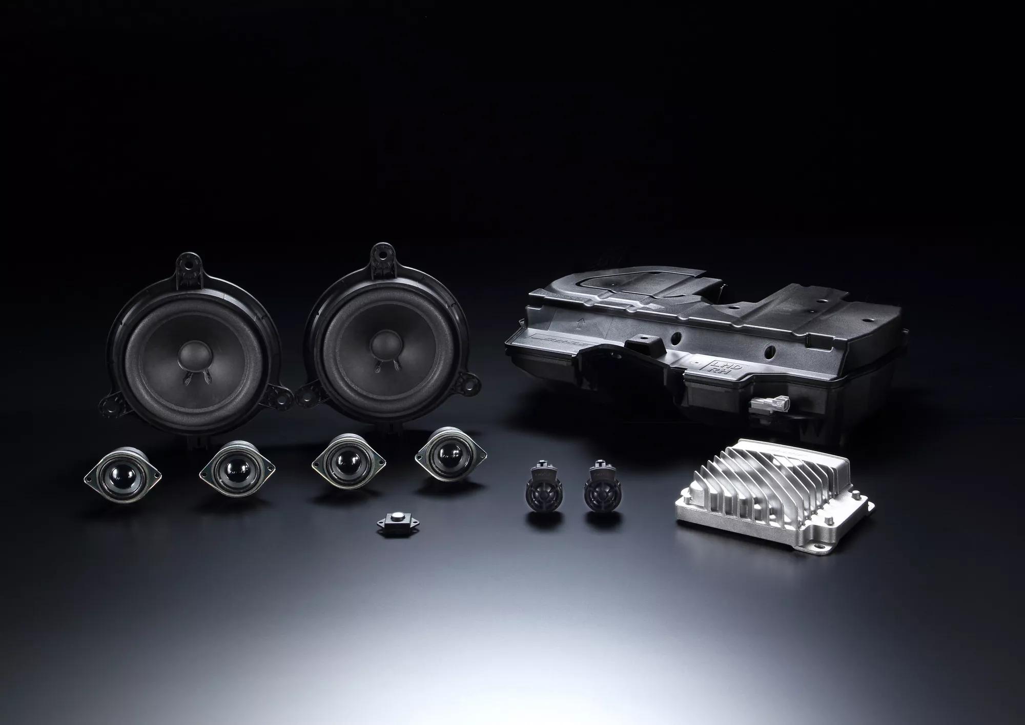Bose sound system parts for the 2016 Mazda MX-5