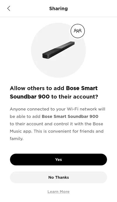 Setting up your product - Bose Smart Soundbar 900