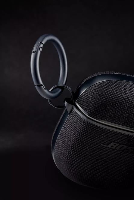 Bose QuietComfort Earbuds II Fabric Case Cover - Triple Black