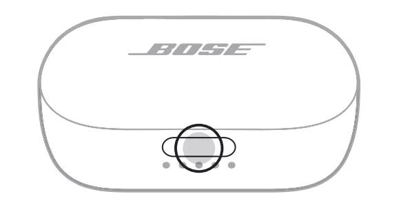 Turning your product on and off Bose QuietComfort Earbuds