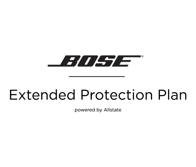 3year extended warranty Bose
