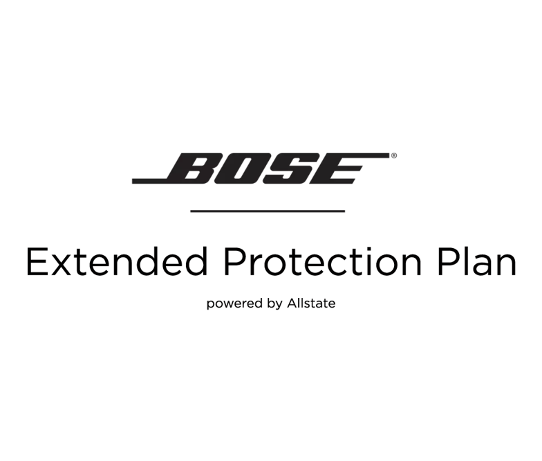 3 year extended warranty Bose