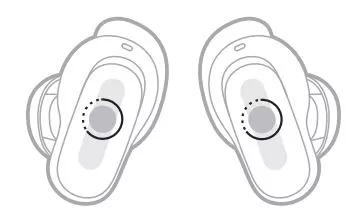 Bose qc earbuds online touch controls