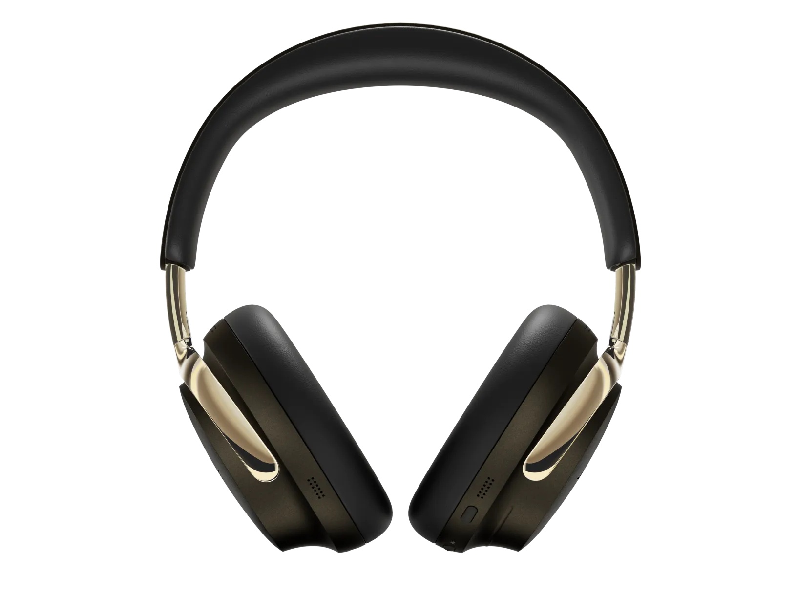 Bose QuietComfort Ultra Headphones 2nd Gen vo farbe Desert Gold, pohľad spredu