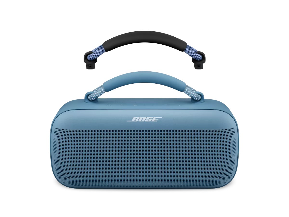 Bose SoundLink Max Rope Handle, цвет: Чёрный / Карбоновый синий — фото 1
