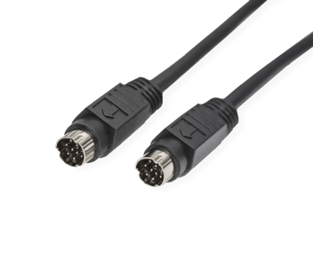 Audio Input Cable - Male 9-pin Mini-DIN to Male 9-pin Mini-DIN tdt