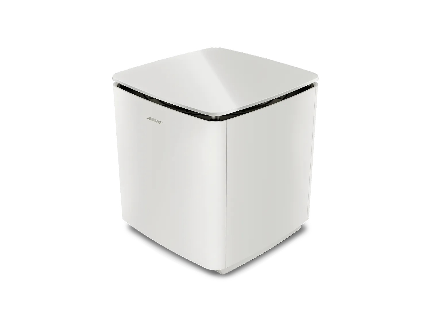 Bose Lifestyle Ultra Subwoofer vo farbe biela, pohľad spredu