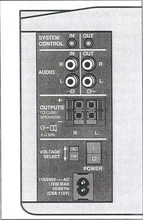 image ofPowered Acoustimass® 3 Series II speaker system