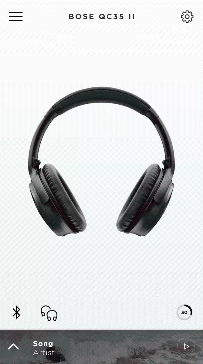 Using Music Share in the Bose Connect app QuietComfort 35