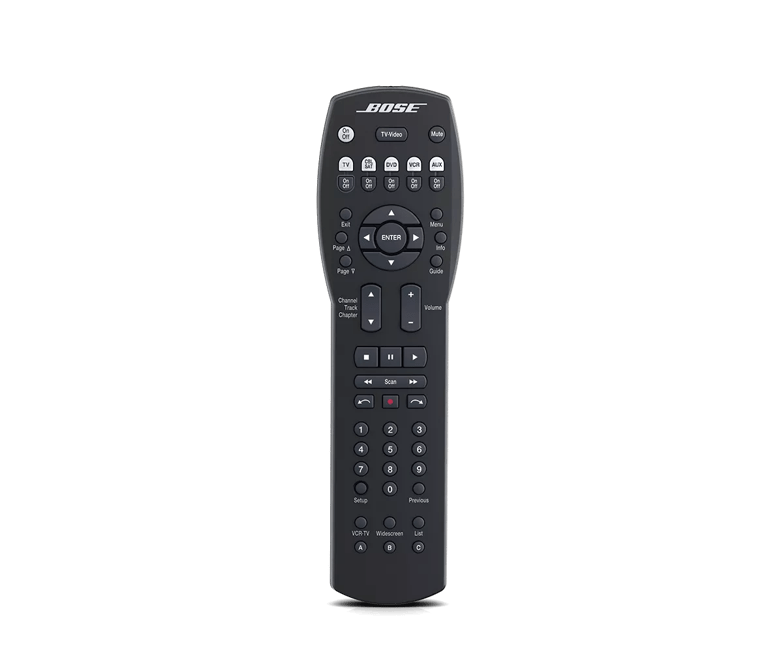 CineMate home theater system - Universal Remote tdt